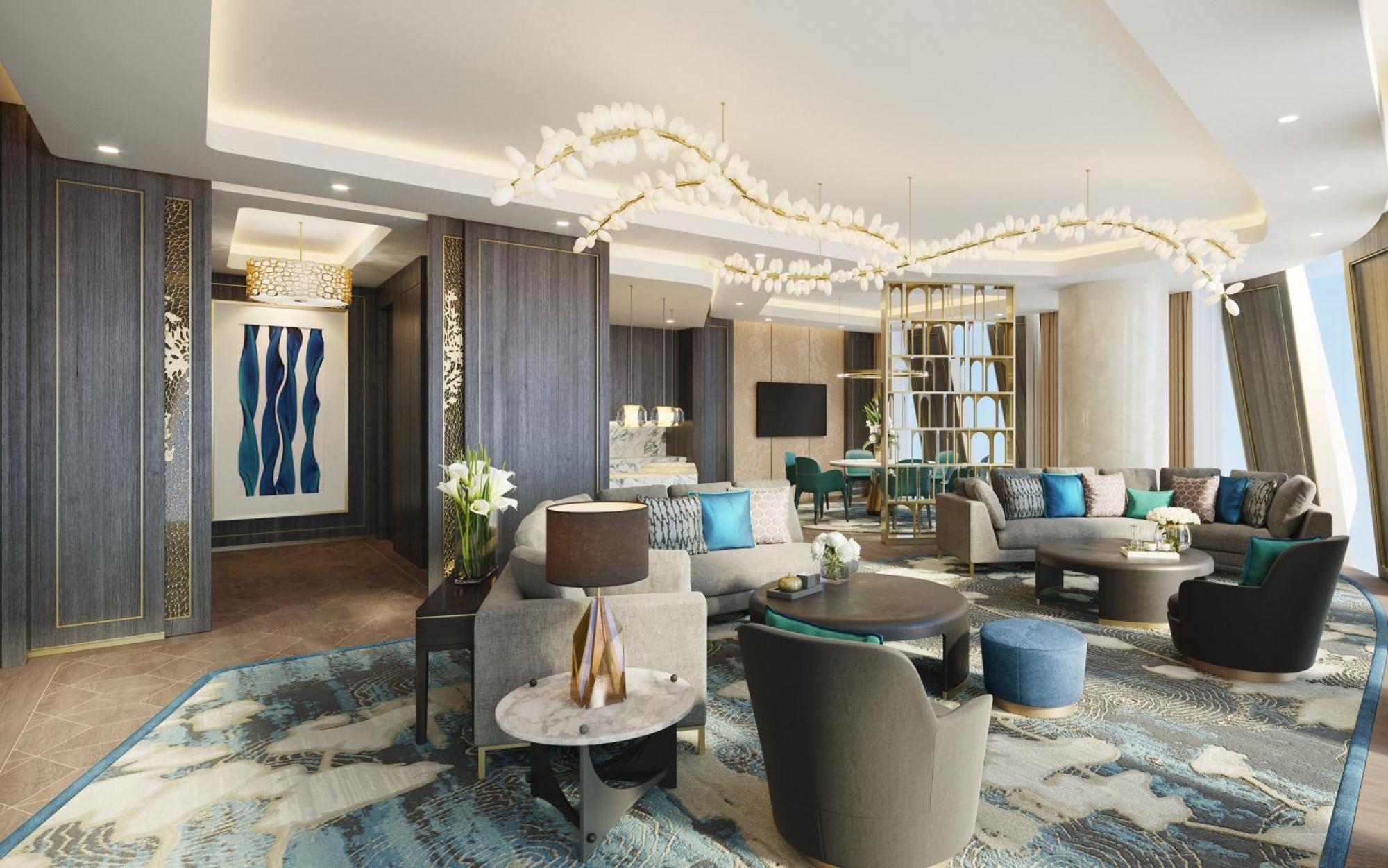 Hotel Mandarin Oriental Downtown, Dubaj Exteriér fotografie