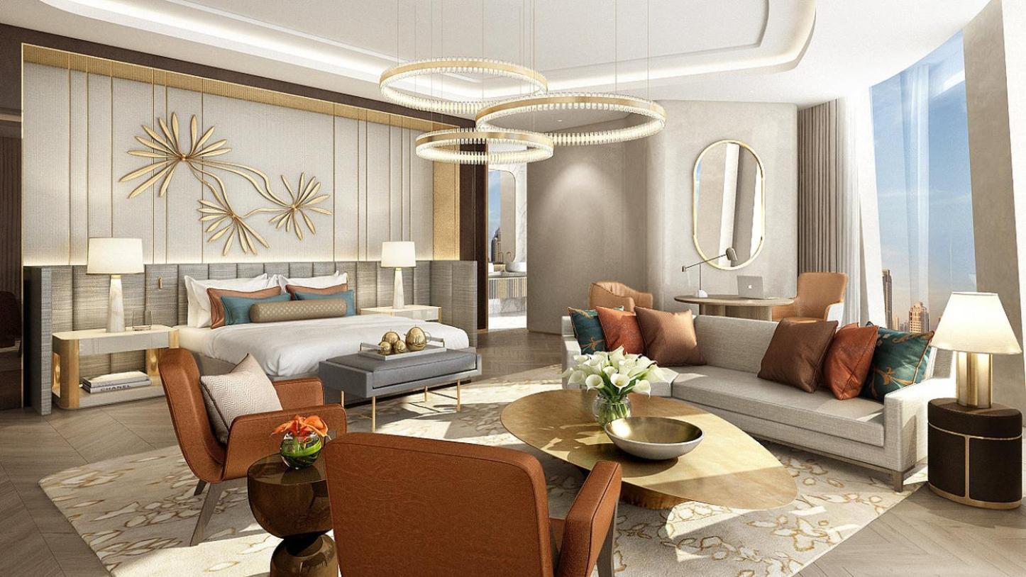 Hotel Mandarin Oriental Downtown, Dubaj Exteriér fotografie