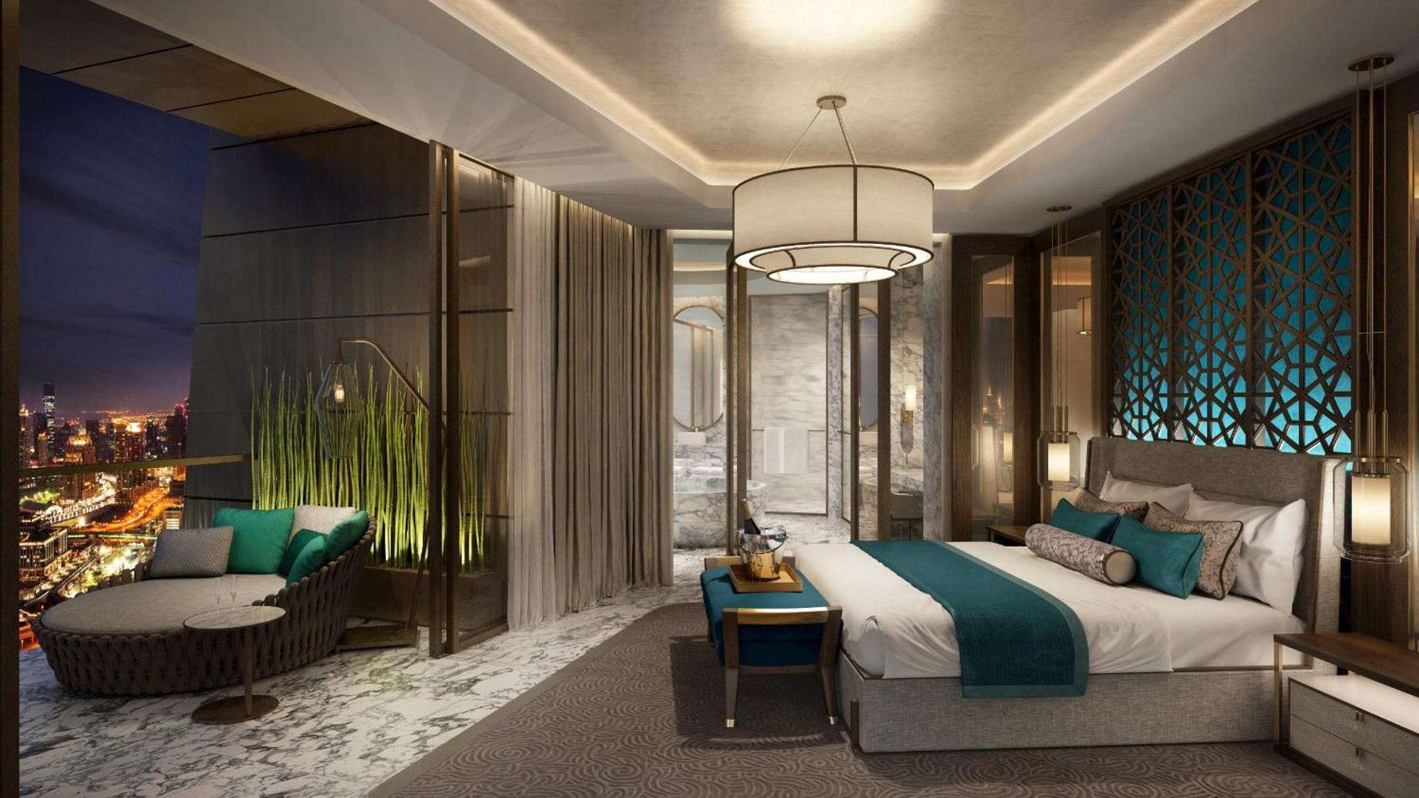 Hotel Mandarin Oriental Downtown, Dubaj Exteriér fotografie