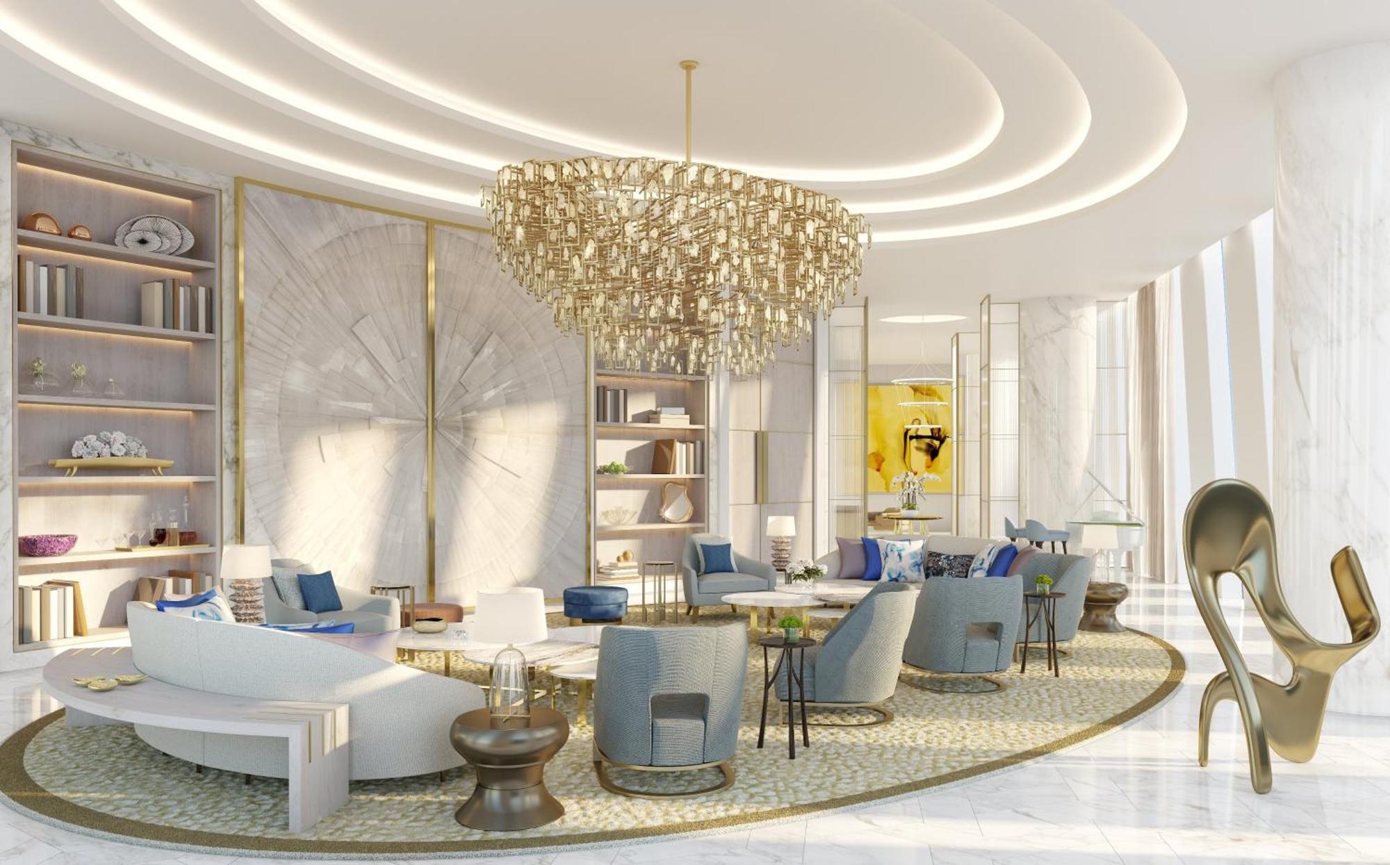 Hotel Mandarin Oriental Downtown, Dubaj Exteriér fotografie