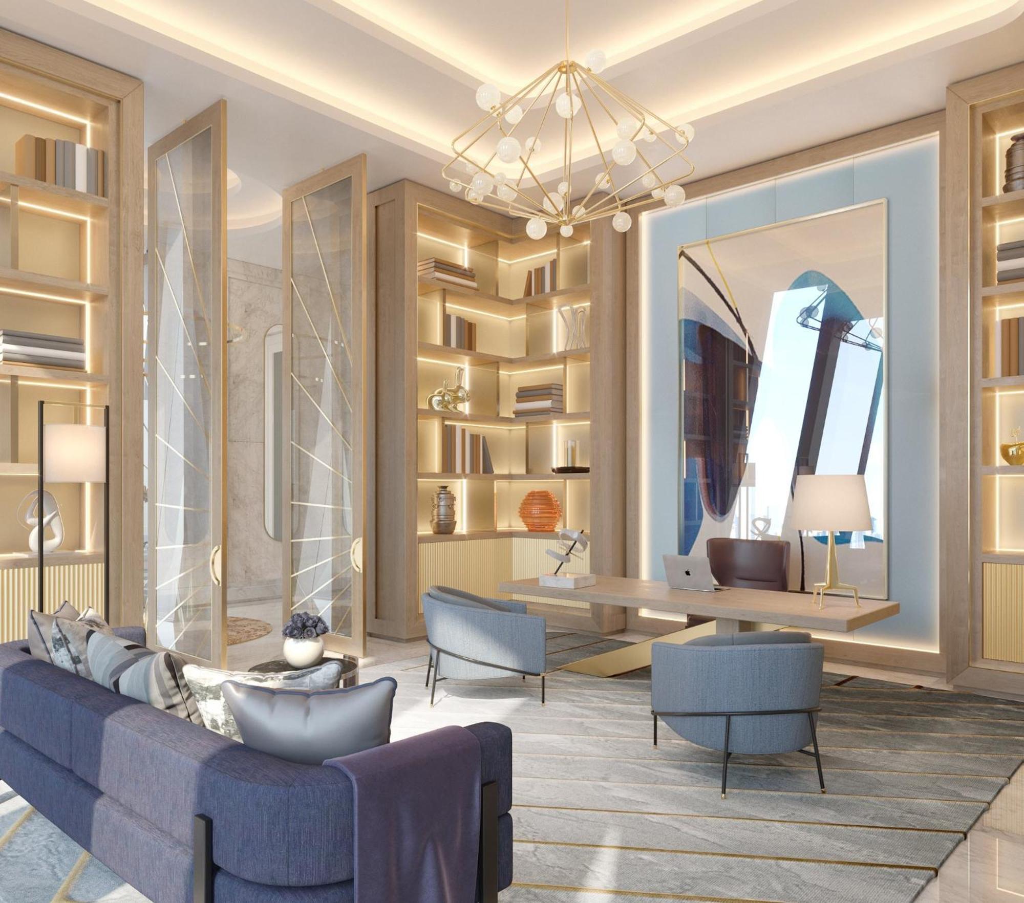 Hotel Mandarin Oriental Downtown, Dubaj Exteriér fotografie
