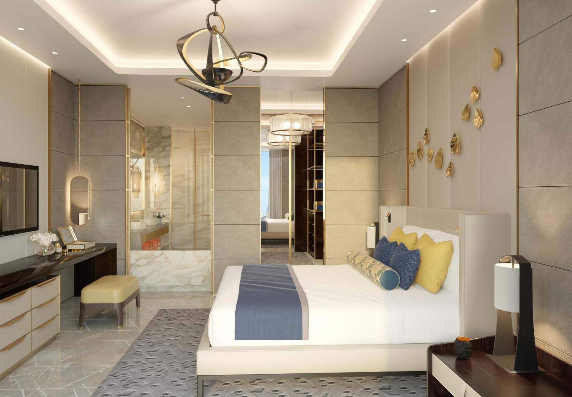 Hotel Mandarin Oriental Downtown, Dubaj Exteriér fotografie