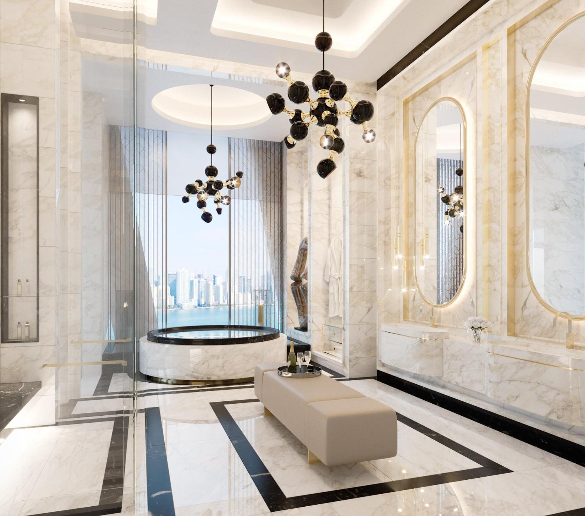Hotel Mandarin Oriental Downtown, Dubaj Exteriér fotografie