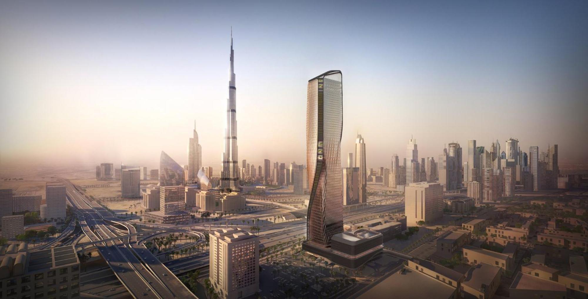 Hotel Mandarin Oriental Downtown, Dubaj Exteriér fotografie